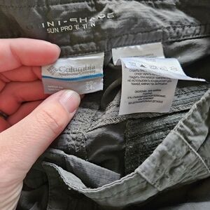 Columbia zip off pants/shorts